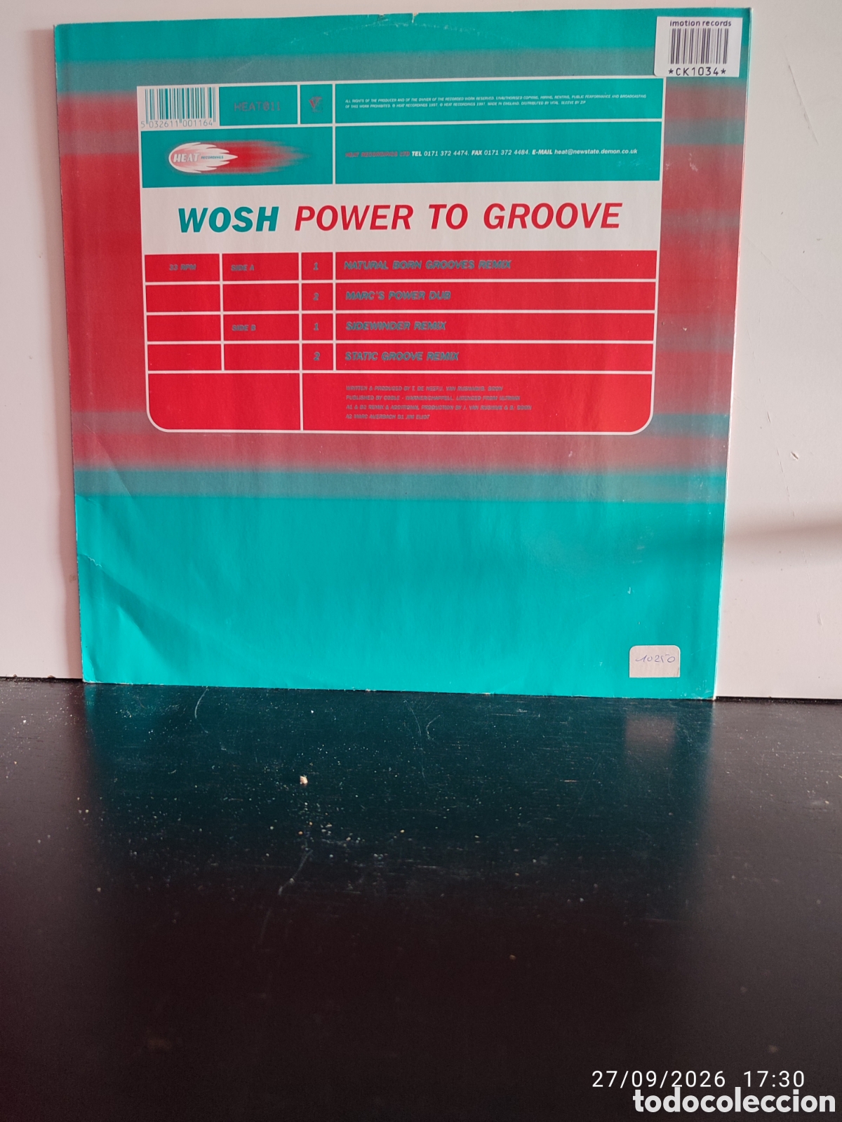 Discos de vinilo: Disco de vinilo CK1034 - Foto 2