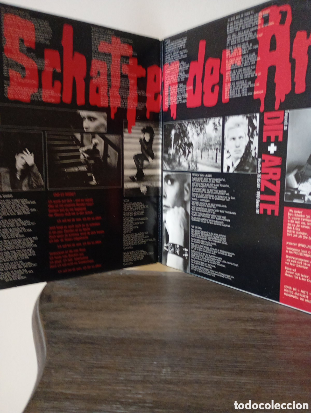 Discos de vinilo: DIE+ARZTE, Im schatten der arzte 1985. - Foto 2