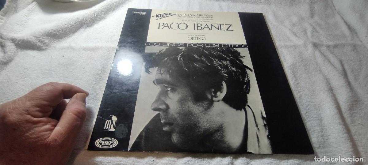 Discos de vinilo: LA POESIA ESPA&Ntilde;OLA / PACO IBA&Ntilde;EZ / ORTEGA / DESP R8-8 / MOSHE NAIM