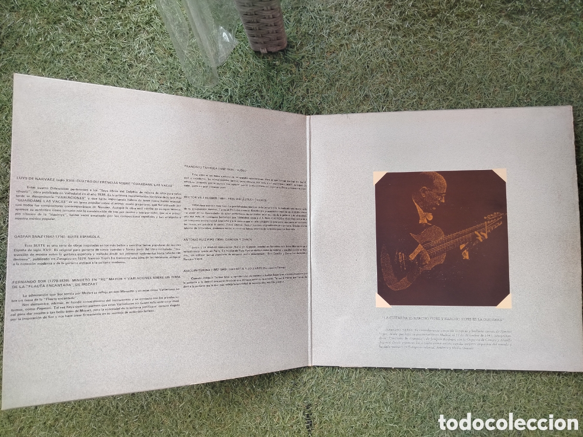 Discos de vinilo: Narciso Yepes LP Recital - Foto 3