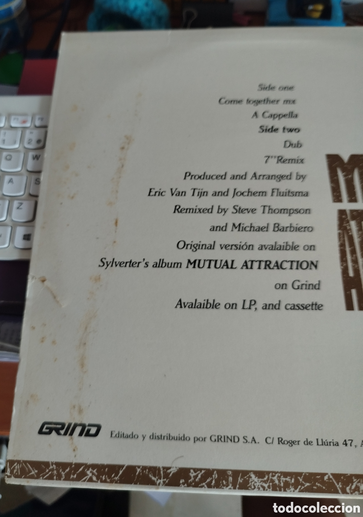 Discos de vinilo: Sylvester &lrm;&ndash; Mutual Attraction - Foto 2