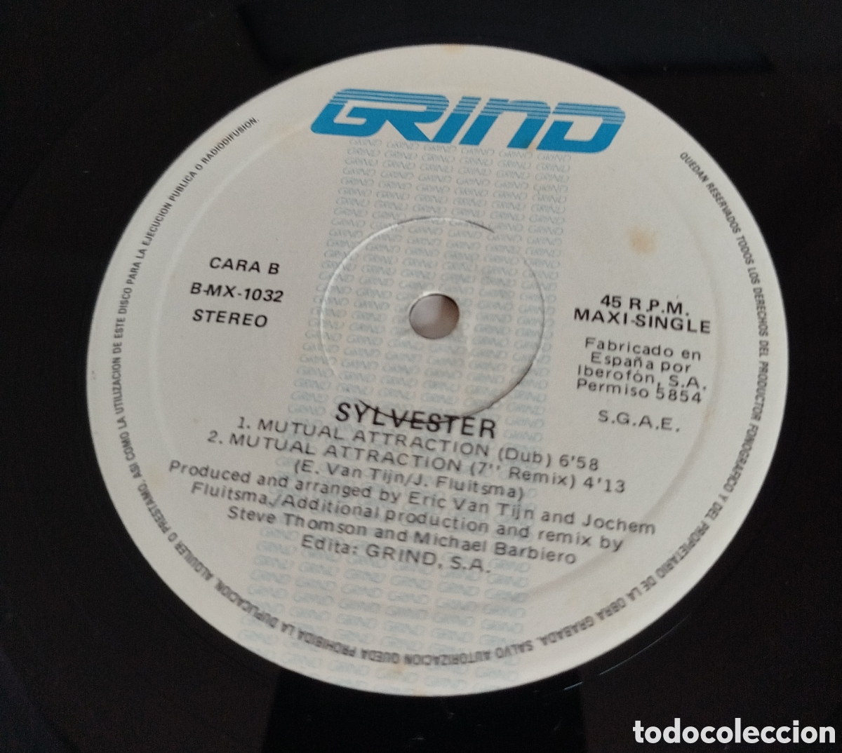 Discos de vinilo: Sylvester &lrm;&ndash; Mutual Attraction - Foto 4