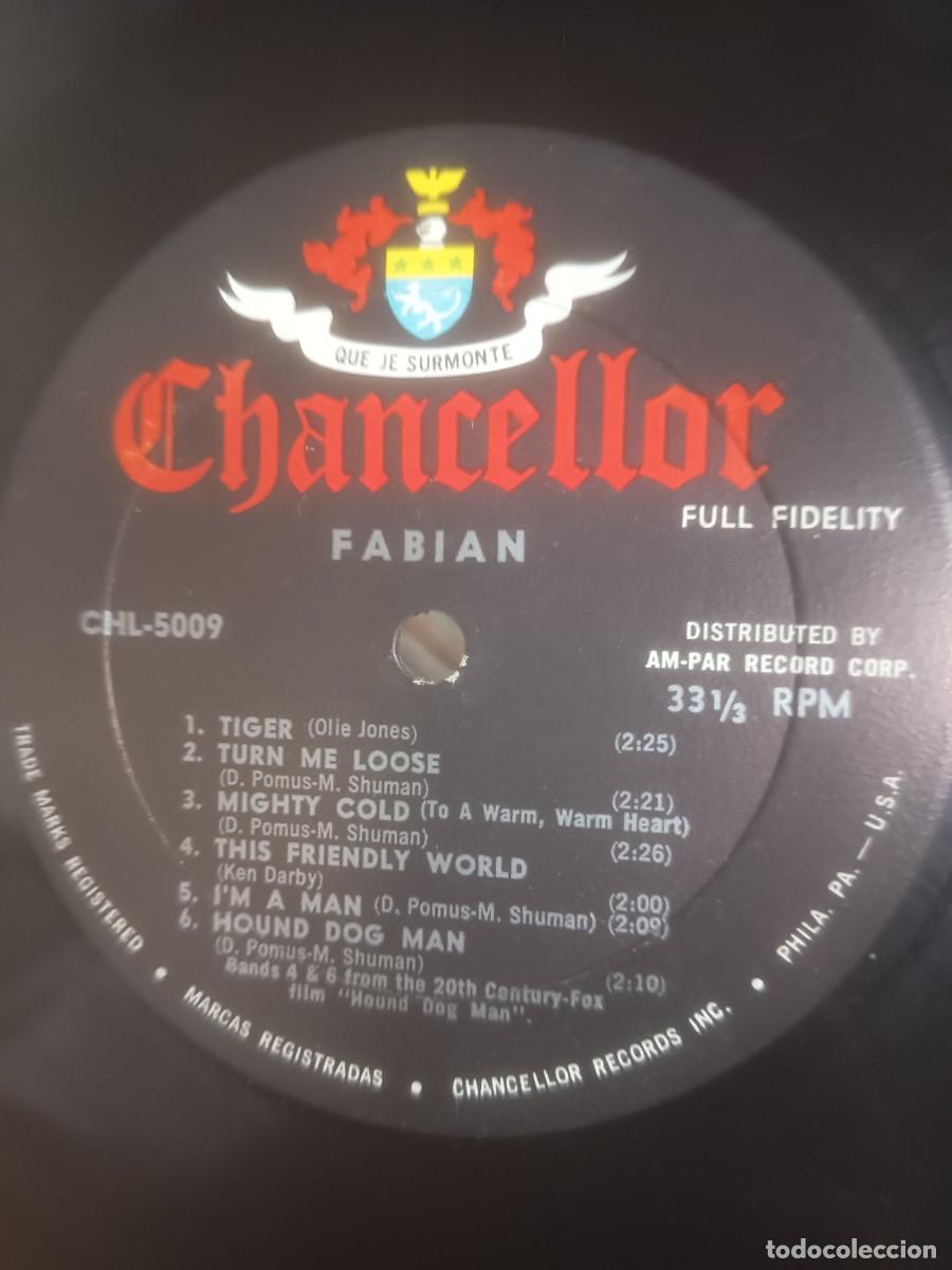 Discos de vinilo: DISCO LP FABIAN & AVALON ,( ORIGINAL USA) - Foto 2