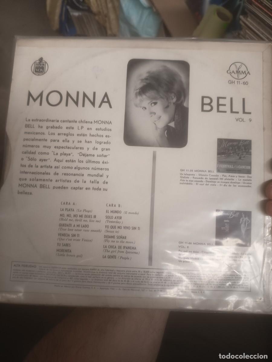 Discos de vinilo: DISCO LP MONNA BELL,( M&eacute;xico) - Foto 3