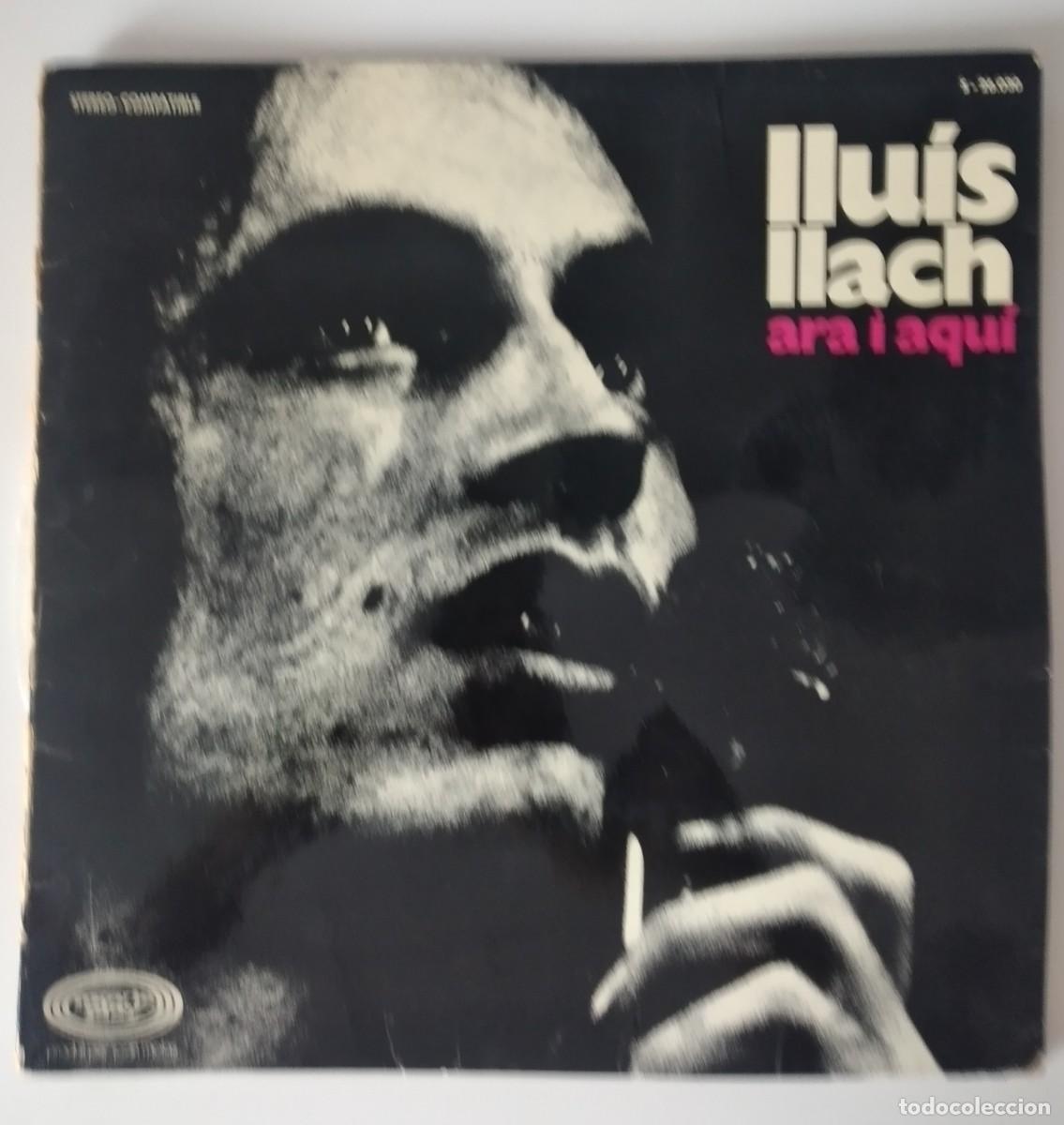 Discos de vinilo: Lluis Llach. Ara i aqu&iacute;. &mdash;Movieplay, 1973. LP