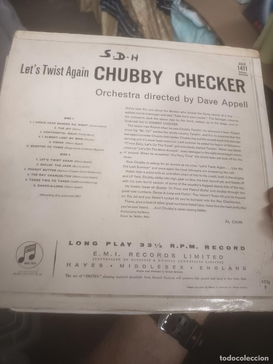 Discos de vinilo: DISCO LP CHUBBY CHECKER,( ENGLAND) - Foto 2