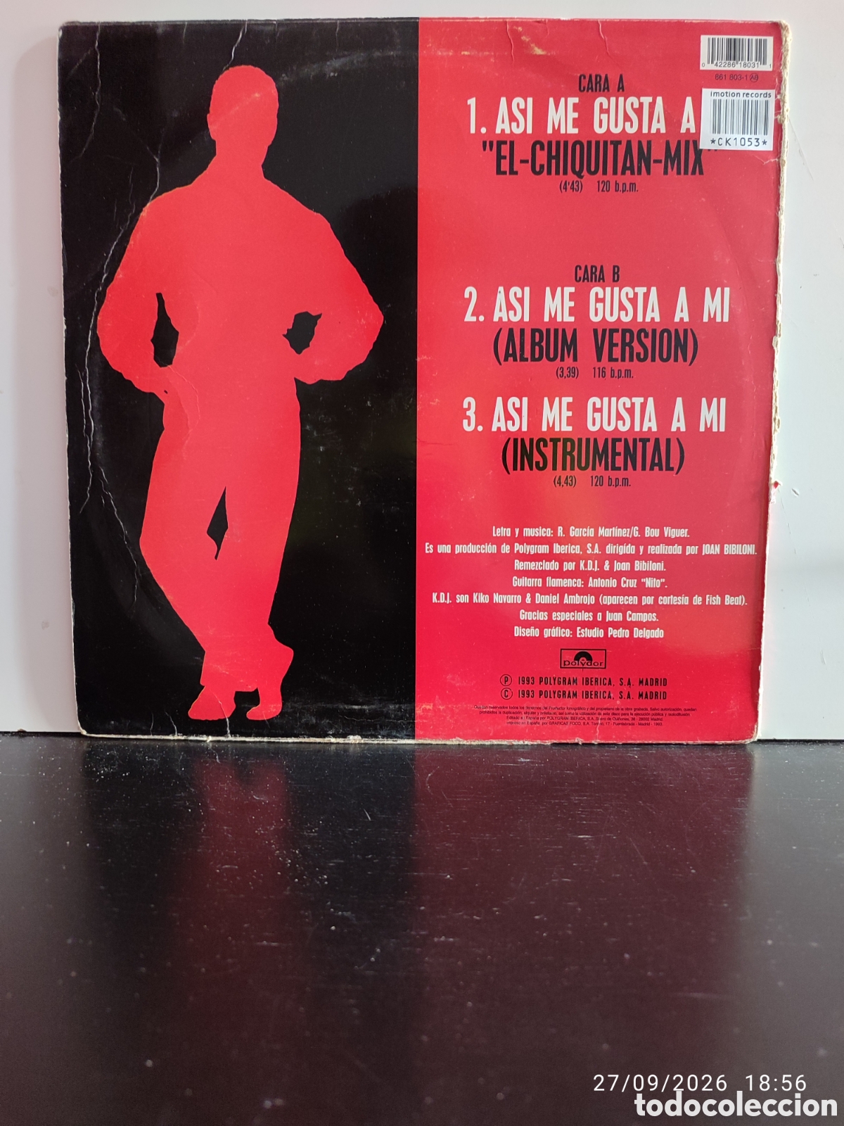 Discos de vinilo: Disco de vinilo CK1053 - Foto 2