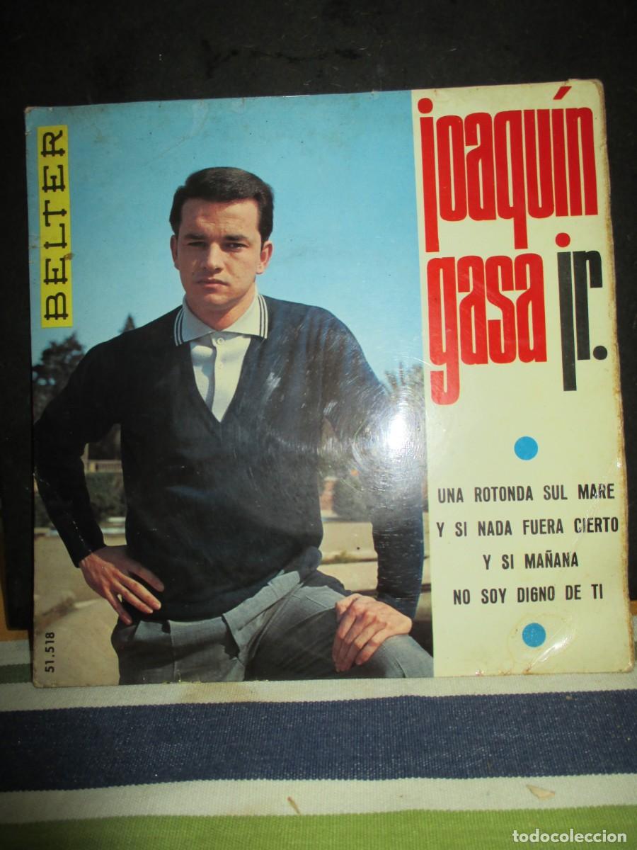 Disques de vinyle: 969- Joaqu&iacute;n Gasa Jr. &ndash; Una Rotonda Sul Mare (EP 7&rdquo; Vinilo, 1965) Belter 51.518