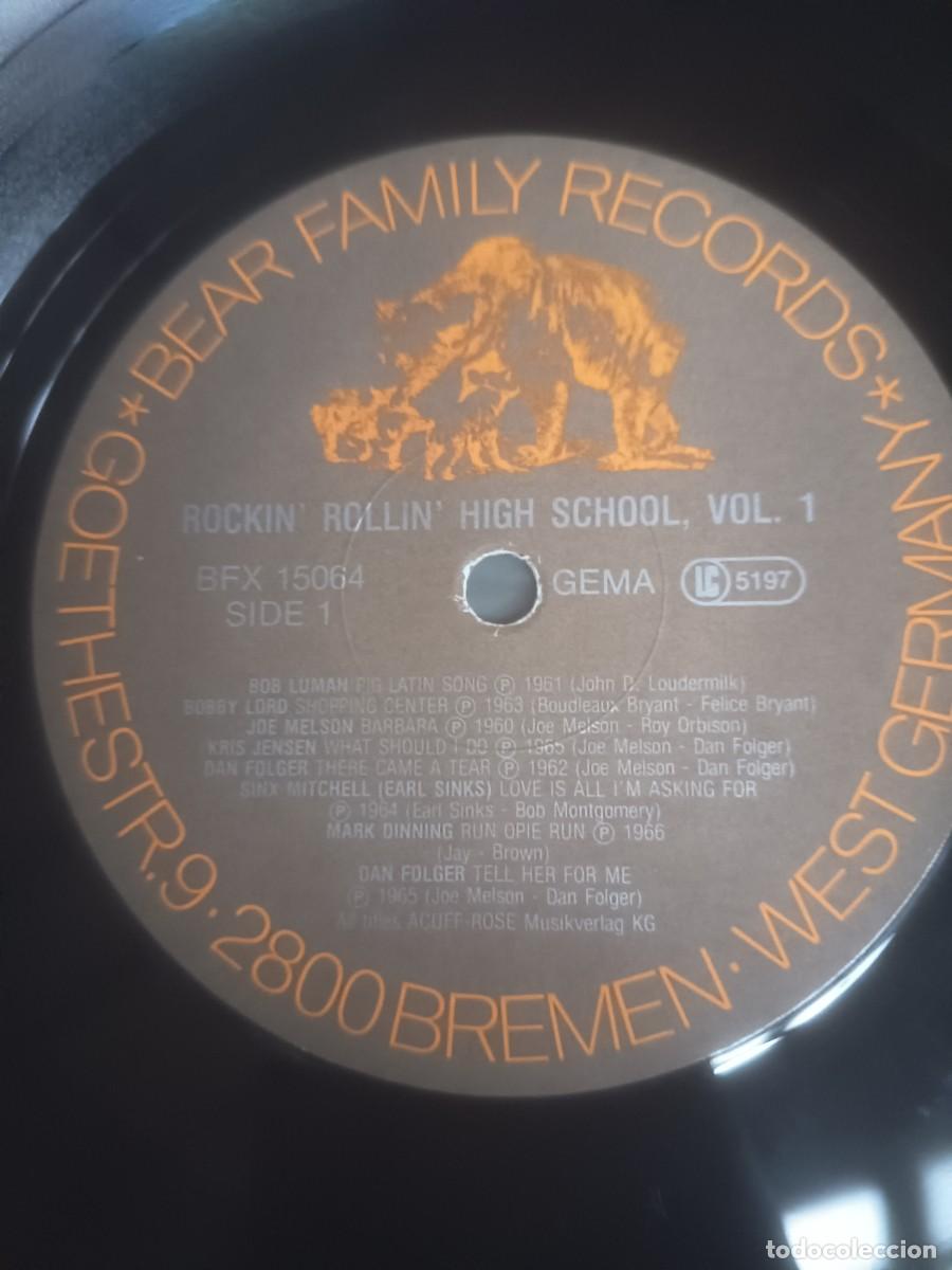 Discos de vinilo: DISCO LP ROCKIN ROLLIN HIGHT SCHOOL - Foto 3