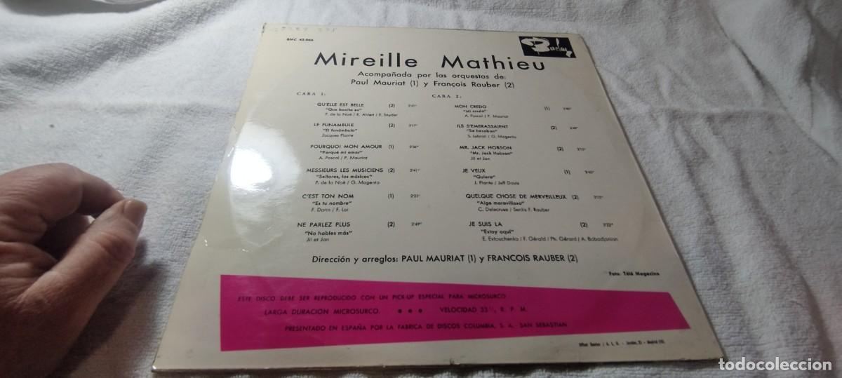 Discos de vinilo: MIREILLE MATHIEU / / PAUL MAURIAT / DESP R8-8 - Foto 2