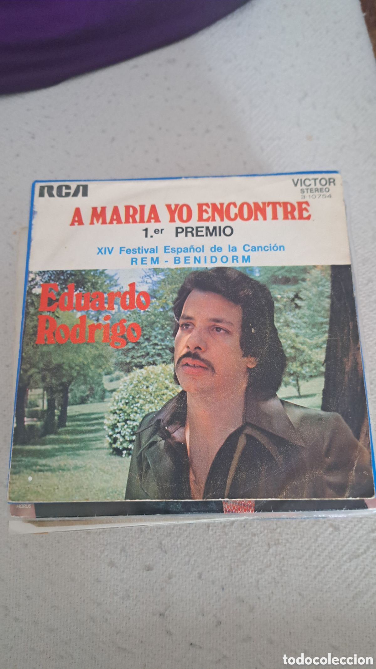 Discos de vinilo: EDUARDO RODRIGUEZ A Maria yo encotre