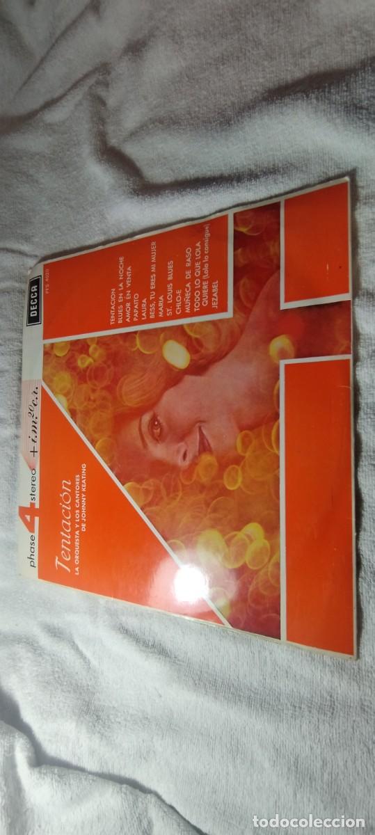 Discos de vinilo: TENTACION LA ORQUESTA Y LOS CANTORES / JOHNNY KEATING / / DESP 2-3 / DECCA