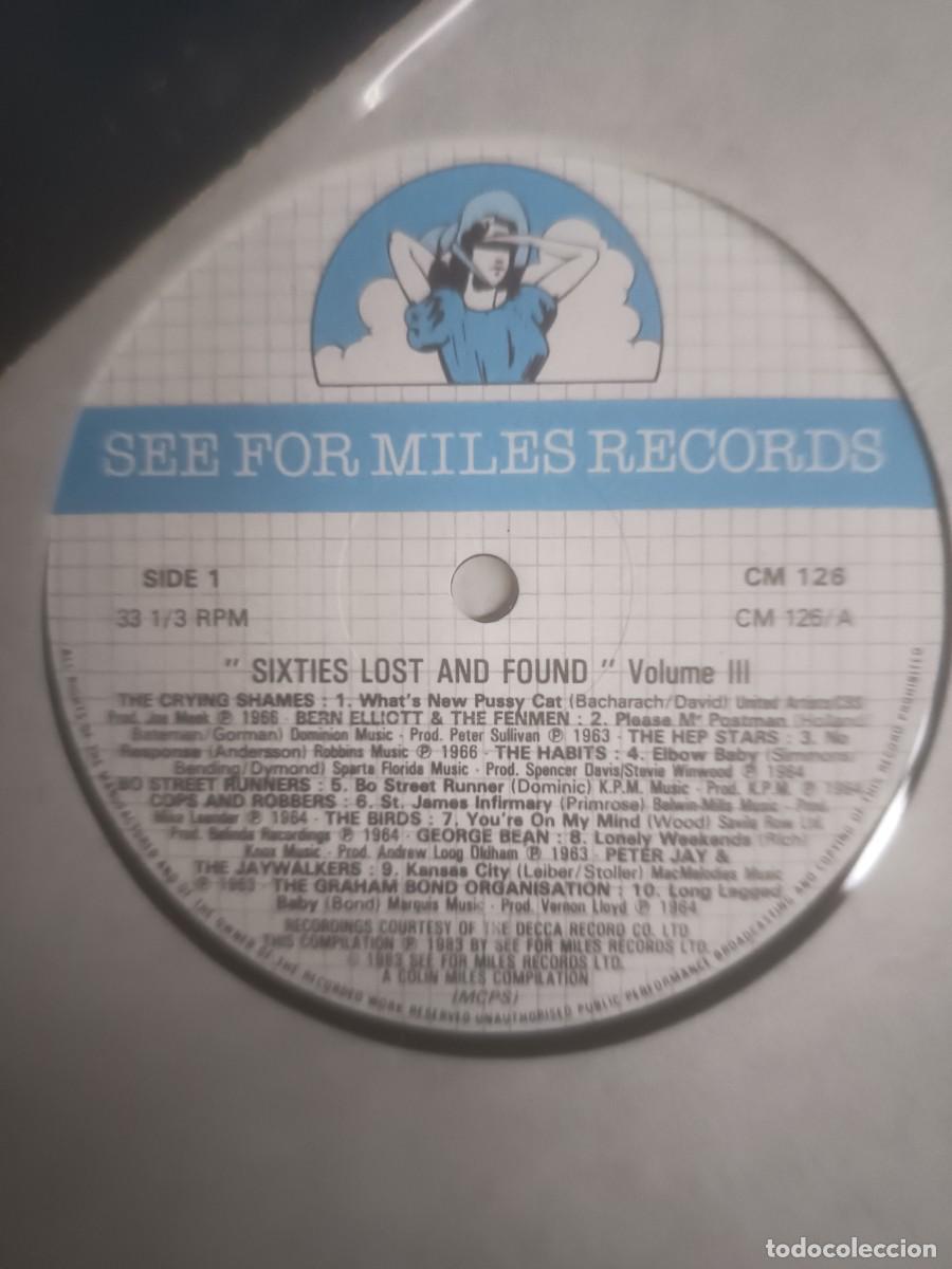 Discos de vinilo: DISCO LP SIXTIES,( LOST AND FOUND) - Foto 3