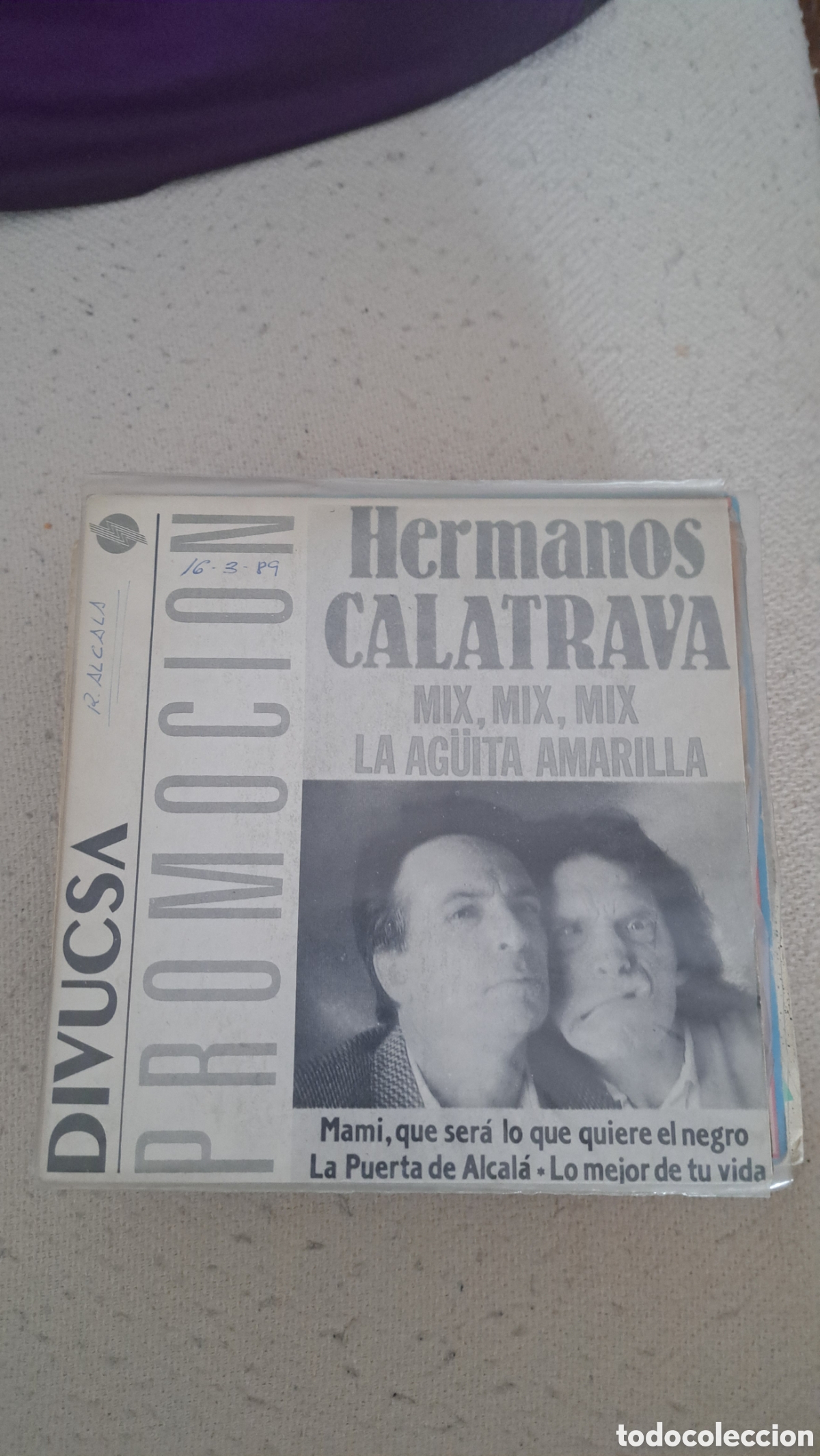 Discos de vinilo: Hermanos calatrava mix mix la aguita amarilla