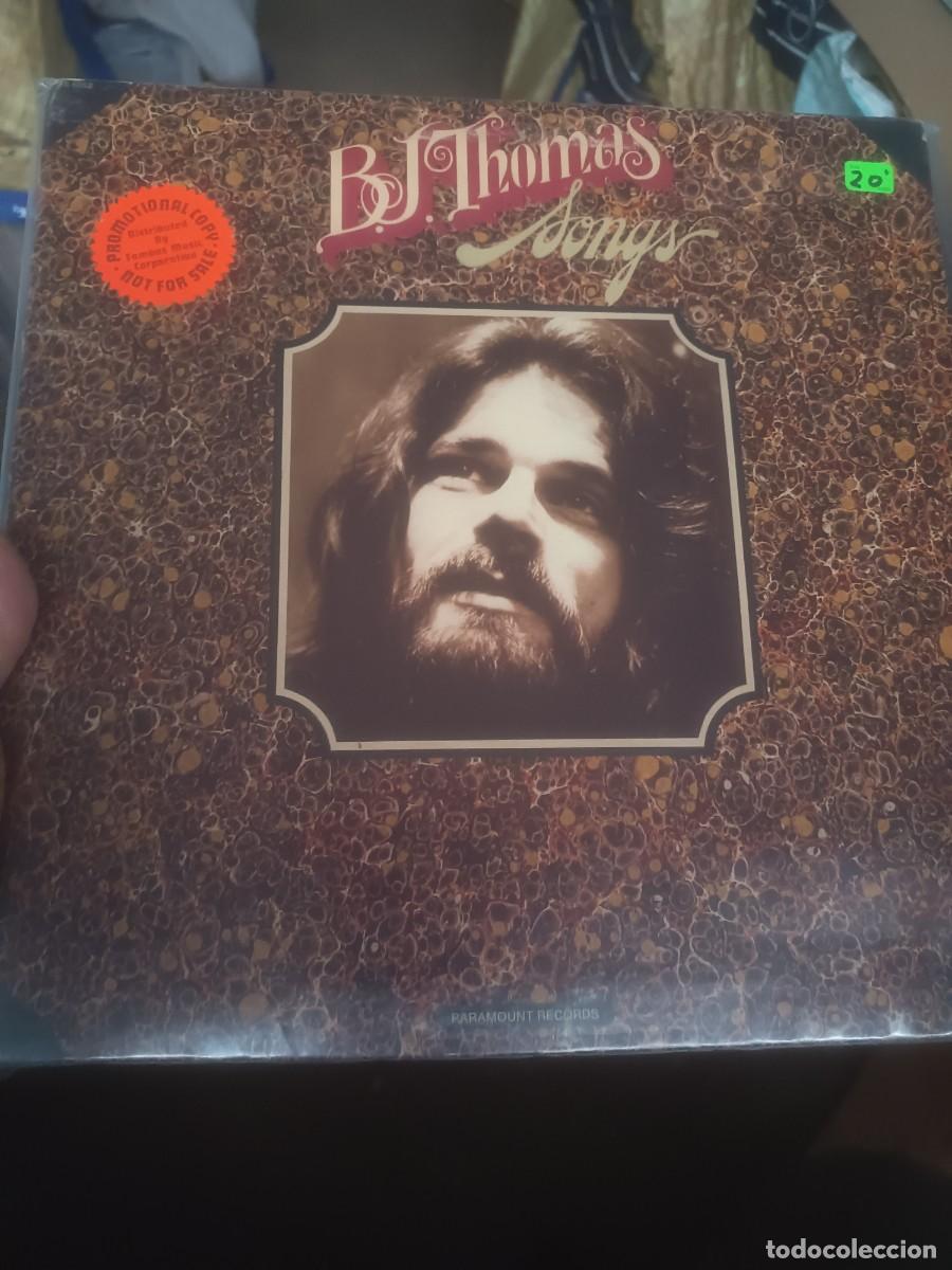 Discos de vinilo: DISCO LP B.J THOMAS,SONGS