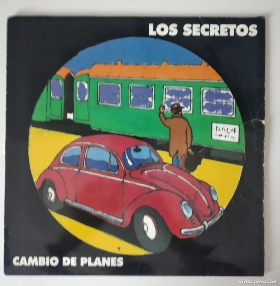 Discos de vinilo: LP. Los Secretos. Cambio De Planes