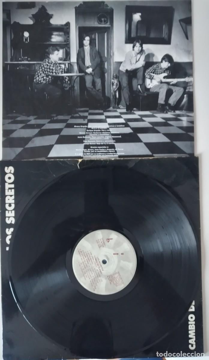 Discos de vinilo: LP. Los Secretos. Cambio De Planes - Foto 3