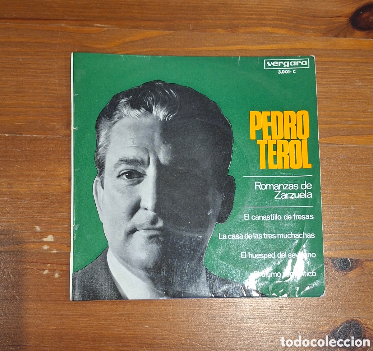 Discos de vinilo: Vinilo Pedro Terol &ndash; Romanzas de Zarzuela - Foto 7