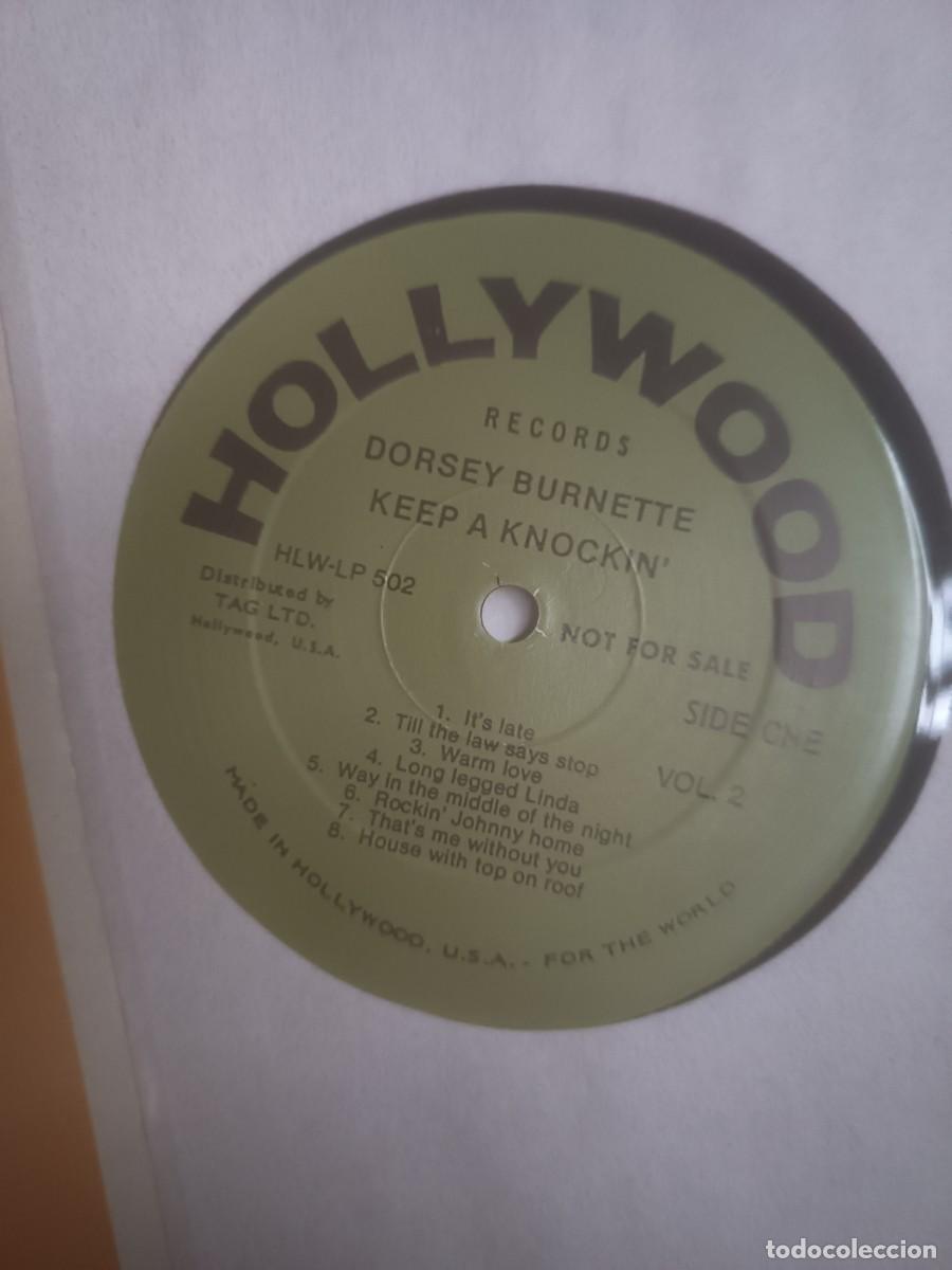 Discos de vinilo: DiSCO LP DORSEY BURNETTE - Foto 3