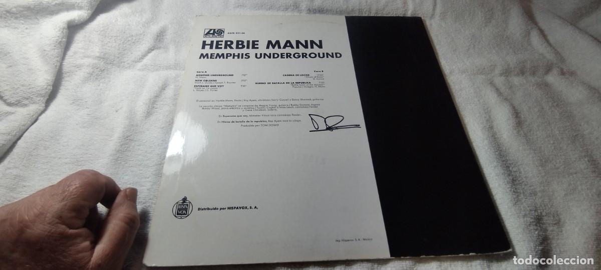 Discos de vinilo: MEMPHIS UNDERGROUND / HERBIE MANN / / DESP 2-3 / ATLANTIC - Foto 4