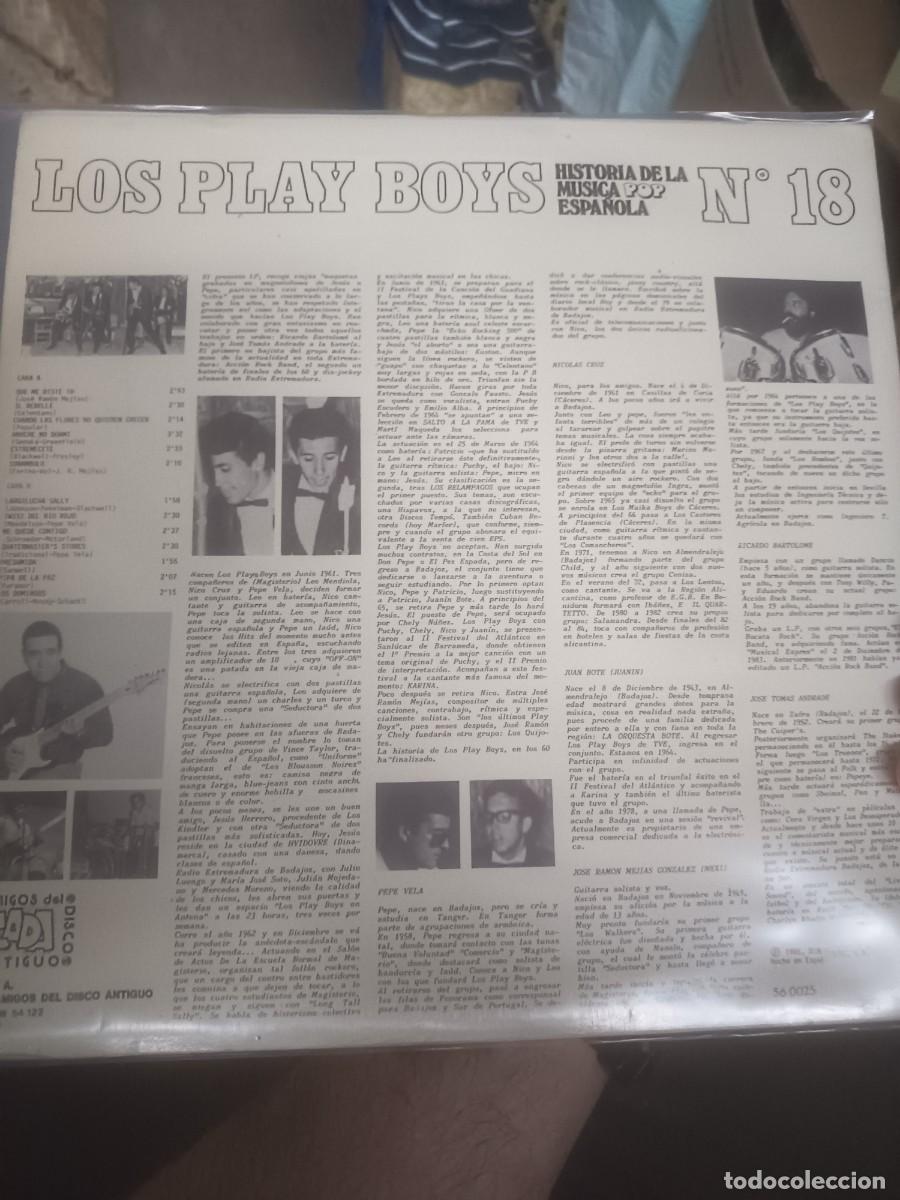 Discos de vinilo: DISCO LP LOS PLAY BOYS - Foto 2