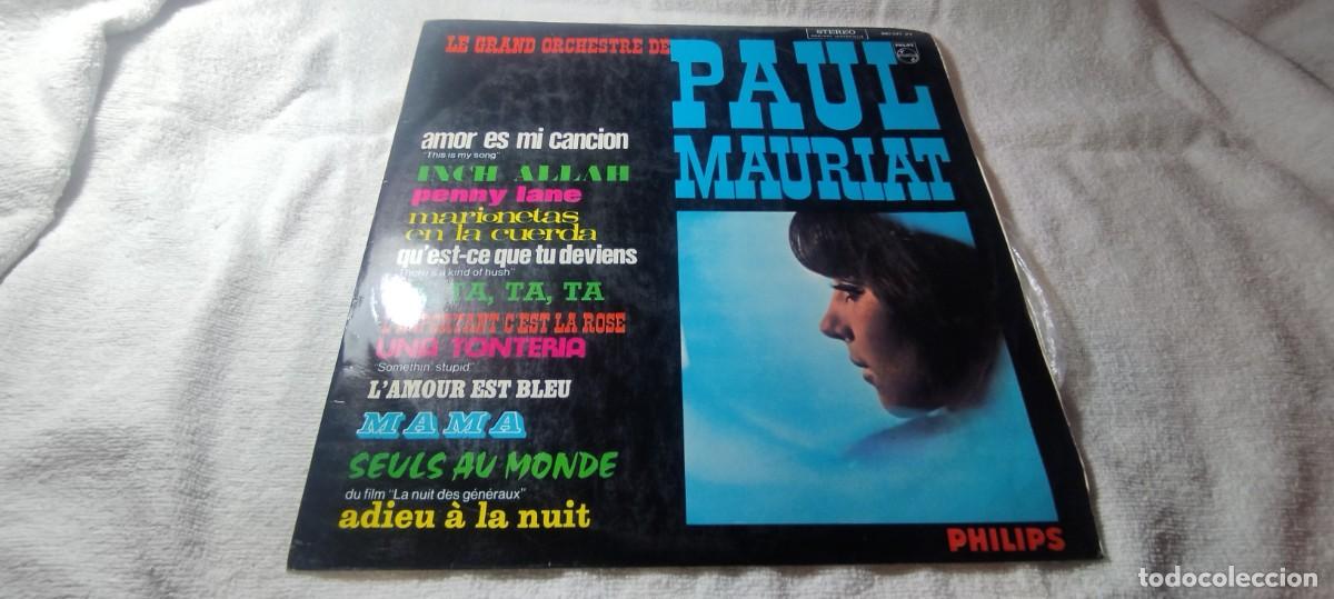 Discos de vinilo: AMOR ES MI CANCION / PAUL MAURIAT / / DESP 2-3 / PHILIPS