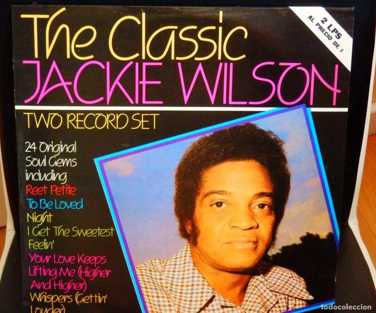 Discos de vinilo: The Classic Jackie Wilson * 2LP Vinilo * Sanni Records Spain 1987