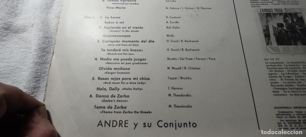 Discos de vinilo: ANDRE INTERNACIONAL / / / DESP 2-3 / PHILIPS - Foto 6