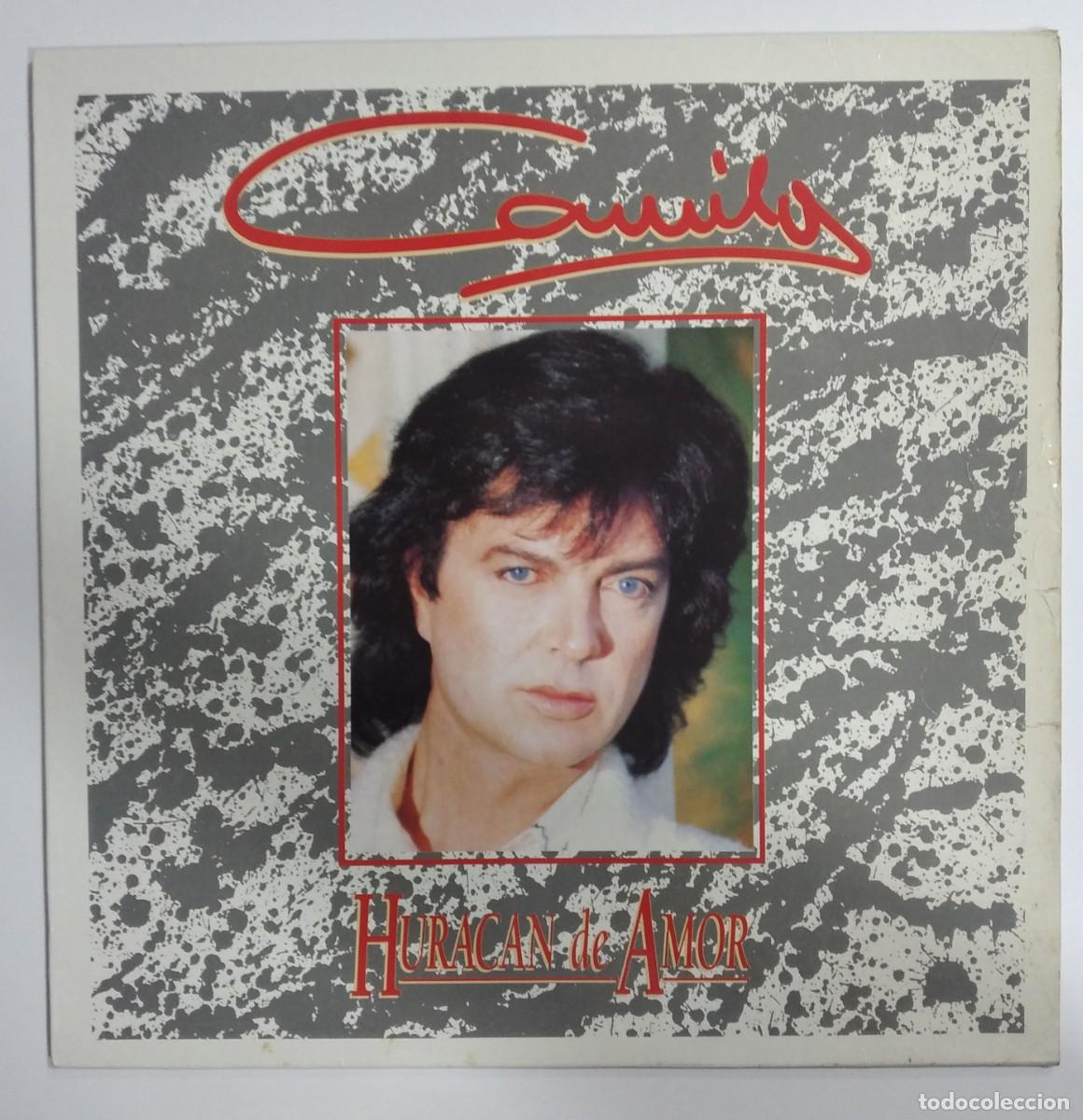 Discos de vinilo: Vinilo: Camilo Sesto -Hurac&aacute;n de amor -Ballad, 1992