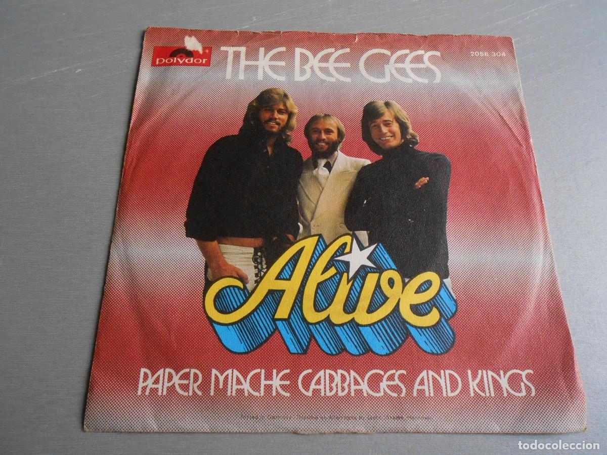 Discos de vinilo: BEE GEES, THE, SG, ALIVE + 1, A&Ntilde;O 1972, POLYDOR 2058 304, MADE IN GERMANY