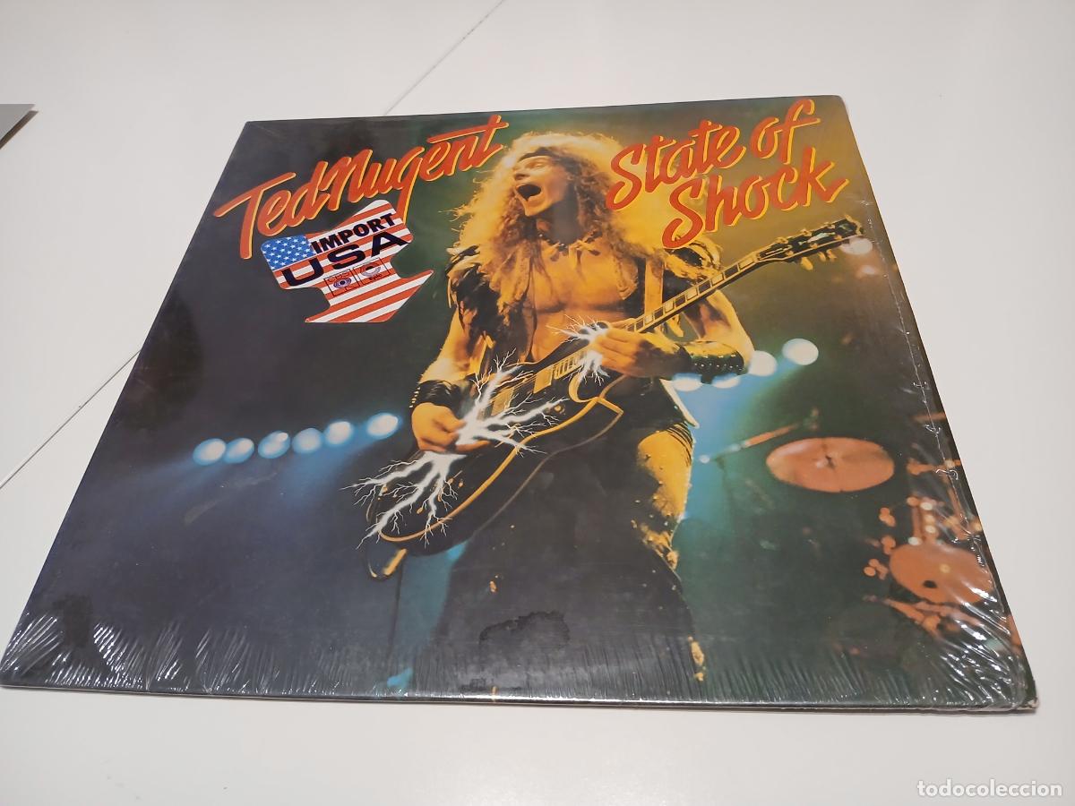 Discos de vinilo: Ted Nugent &ndash; State Of Shock- (1979) LP disco vinilo