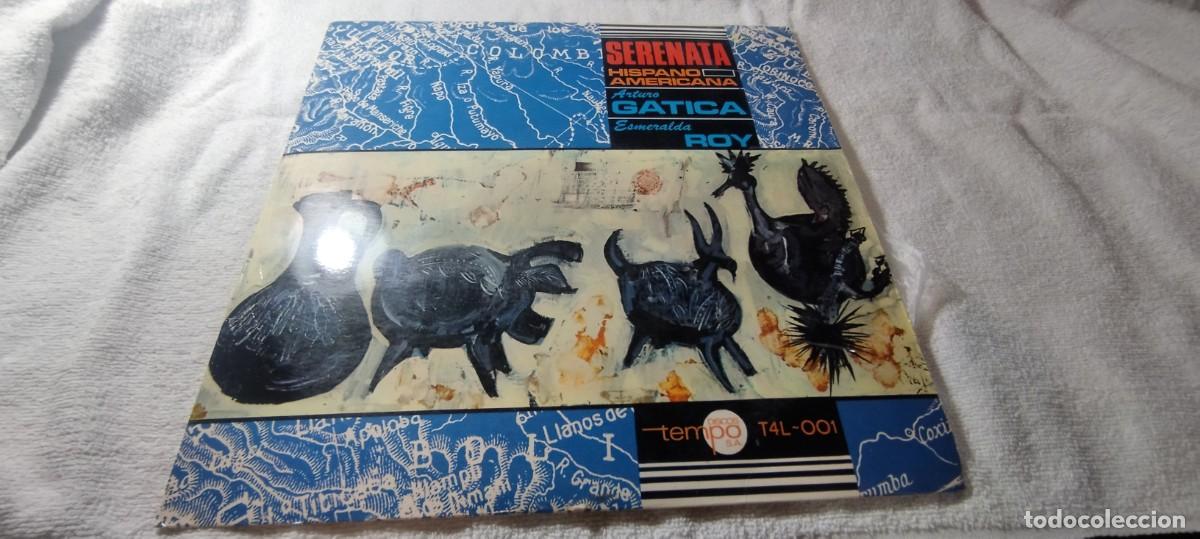 Discos de vinilo: SERENATA HISPANO AMERICANA / ARTURO GATICA ESMERALDA ROY / / DESP 2-3 / DISCOS TEMPO