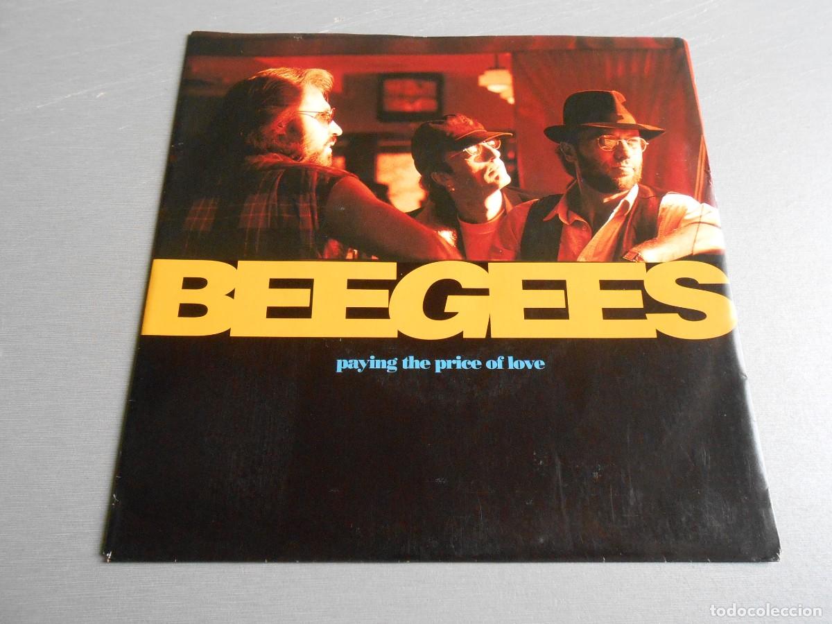 Discos de vinilo: BEE GEES, THE, SG, PAYING THE PRICE OF LOVE + 1, A&Ntilde;O 1993, POLYDOR 859 470-7, MADE IN HOLLAND
