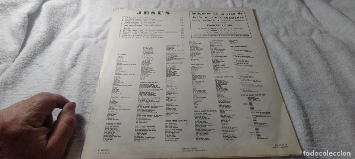 Discos de vinilo: JESUS / FRANCOIS RAUBER / / DESP 2-3 / PHILIPS - Foto 3