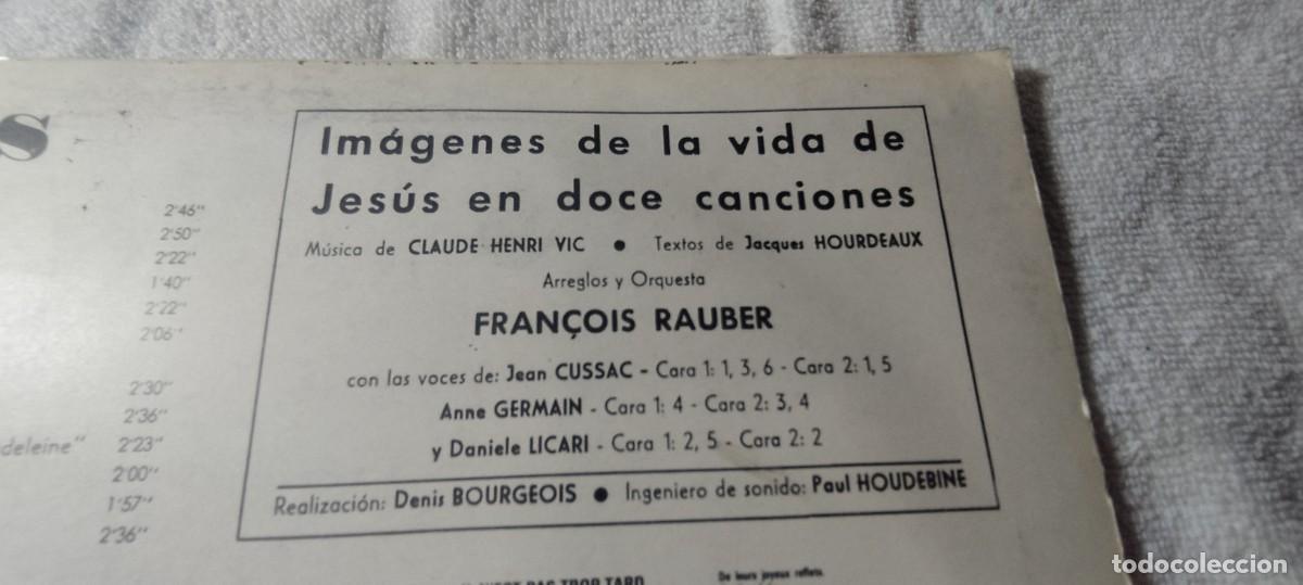 Discos de vinilo: JESUS / FRANCOIS RAUBER / / DESP 2-3 / PHILIPS - Foto 4