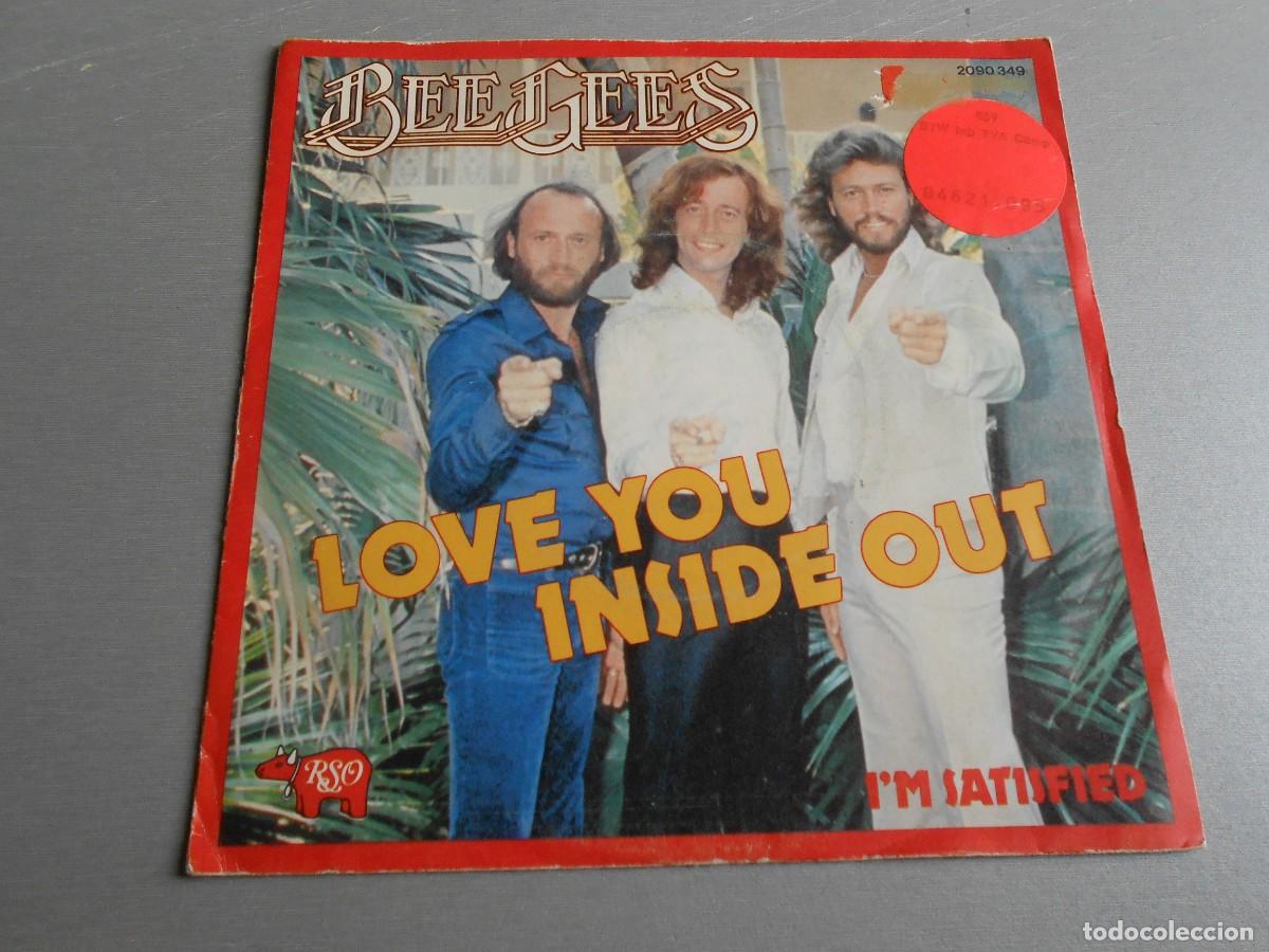 Discos de vinilo: BEE GEES, SG, LOVE YOU INSIDE OUT + 1, A&Ntilde;O 1979, RSO 2090-349, MADE IN BELGIUM