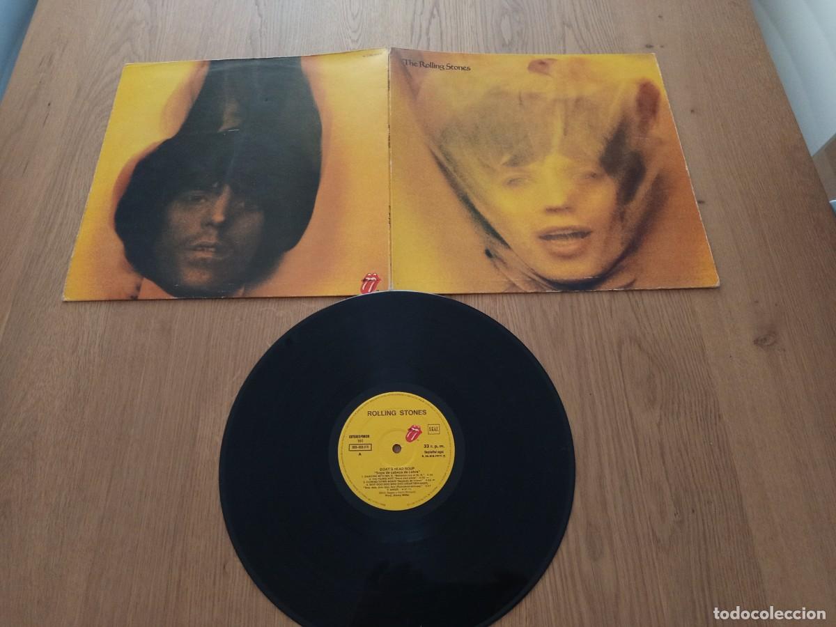 Discos de vinilo: JOYA LP. THE ROLLING STONES / GOATS HEAD SOUP/ SELLO 068 063.076 ROLLINS STONE RECORDS /1979GATEFOLD