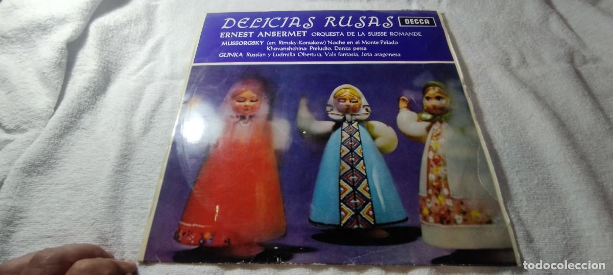 Discos de vinilo: DELICIAS RUSAS / ERNEST ANSERMET / / DESP 2-3 / DECCA