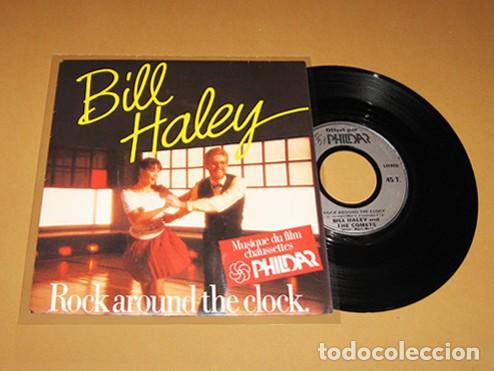 Discos de vinilo: BILL HALEY AND HIS COMETS - ROCK AROUND THE CLOCK - SINGLE - IMPORT - Foto 1