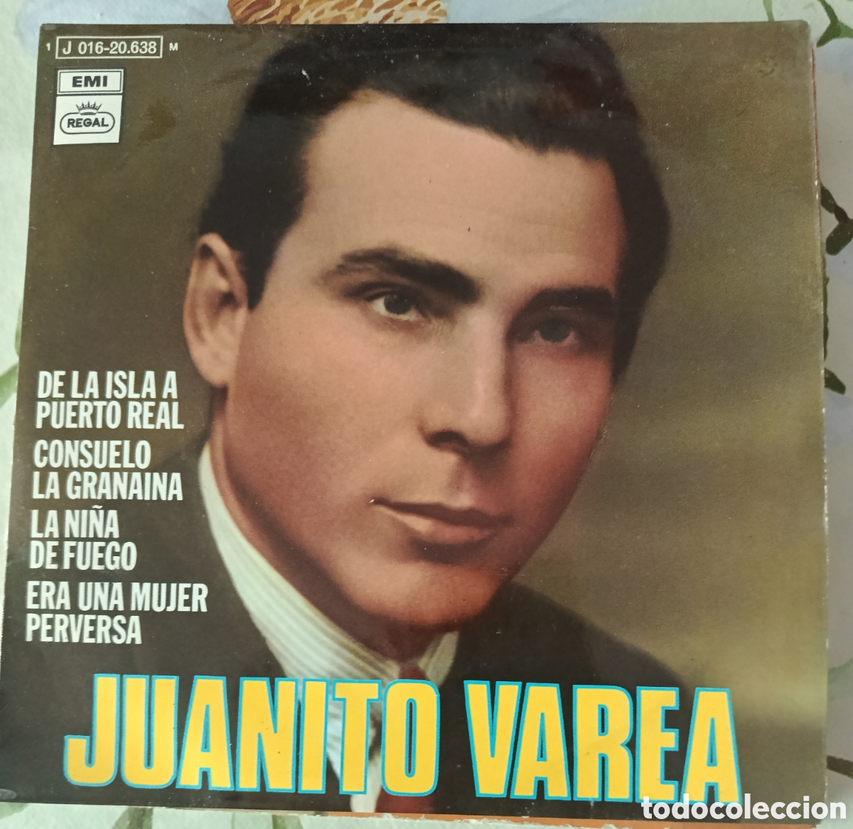 Discos de vinilo: Juanito Varea Ep sello Emi-Odeon editado en Espa&ntilde;a a&ntilde;o 1971.