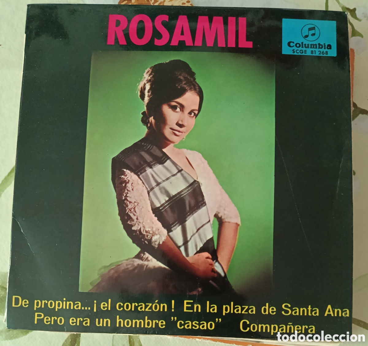 Discos de vinilo: Rosamil Ep sello Columbia editado en Espa&ntilde;a a&ntilde;o 1967 promocional.
