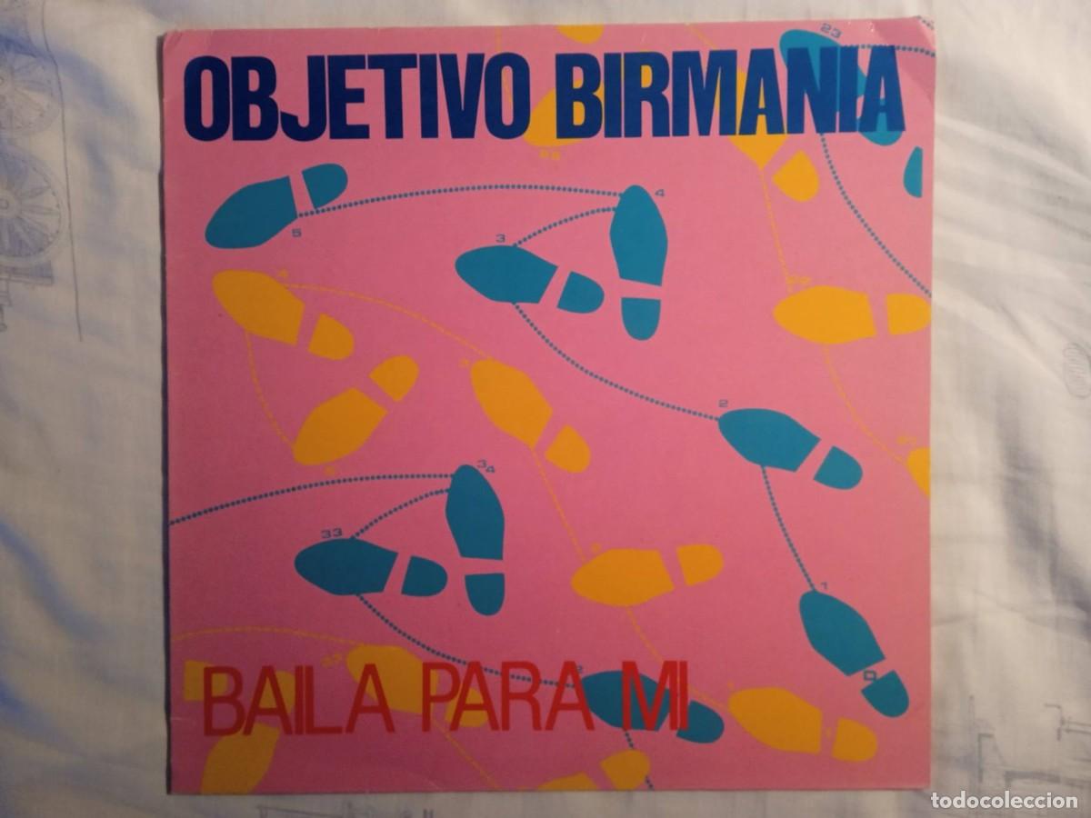 Discos de vinilo: objetivo birmania - baila para mi - Foto 1