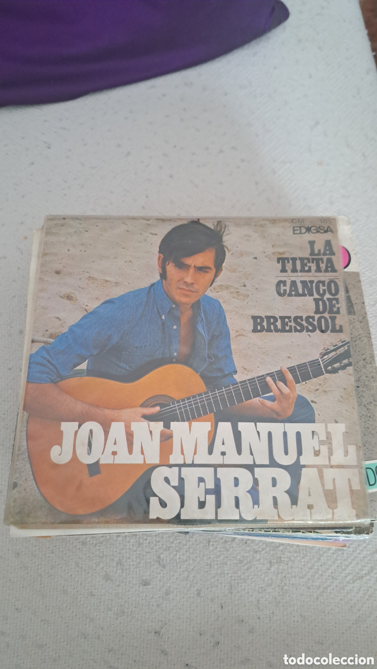 Discos de vinilo: Joan Manuel Serrat la tieta