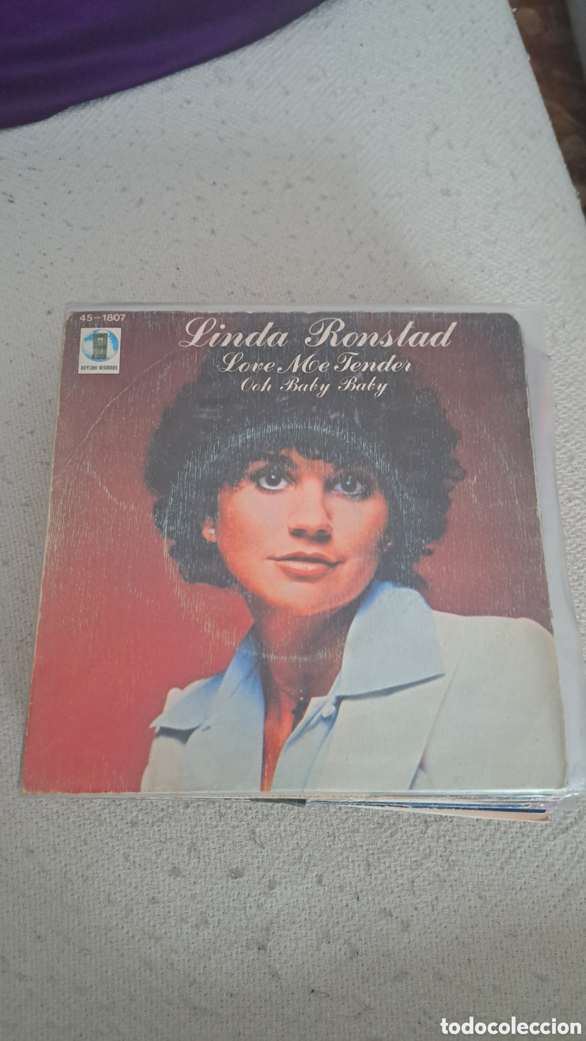 Discos de vinilo: Linda Ronstad love me fender