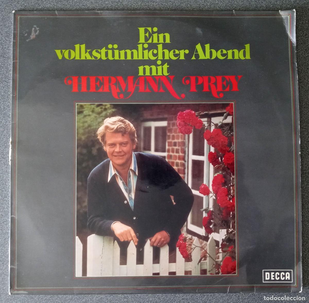 Discos de vinilo: Vinilo Lp Hermann Prey - Foto 1