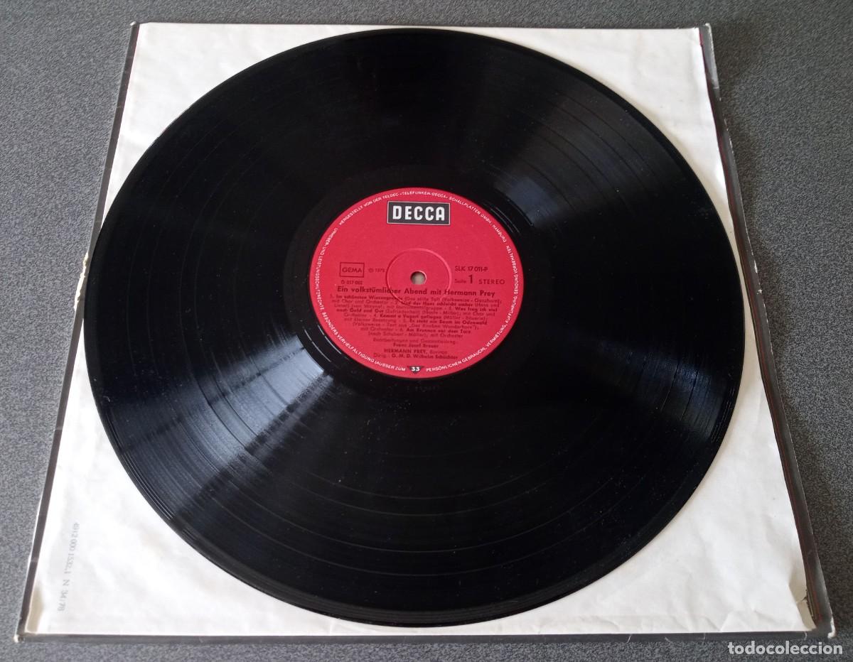 Discos de vinilo: Vinilo Lp Hermann Prey - Foto 3