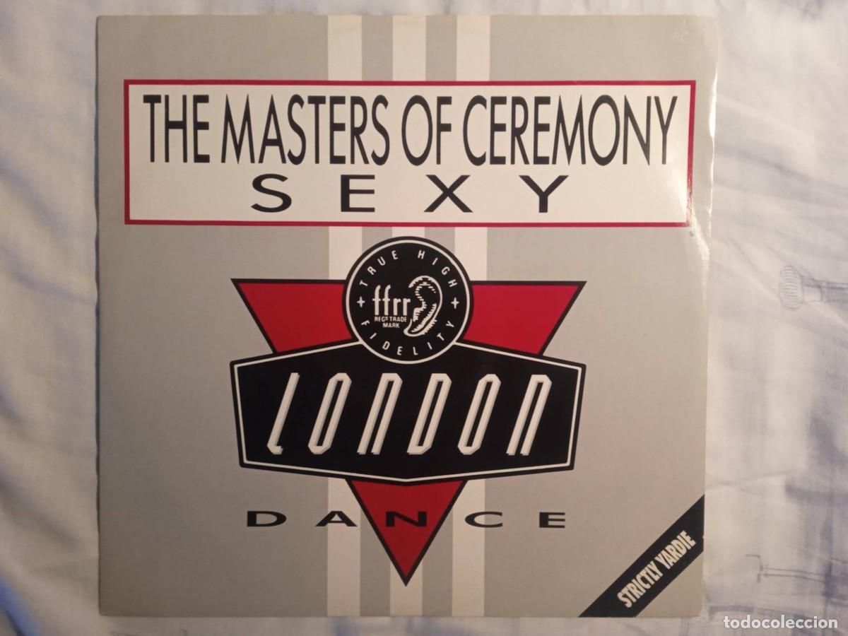 Discos de vinilo: the masters of ceremony - sexy - 1986 - hip hop reggae ragga dancehall