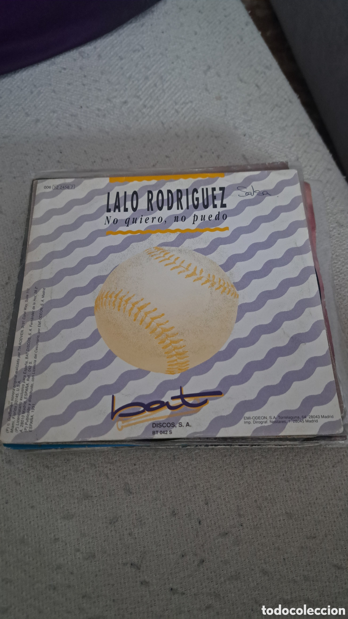 Discos de vinilo: Lalo Rodriguez No quiero no puedo