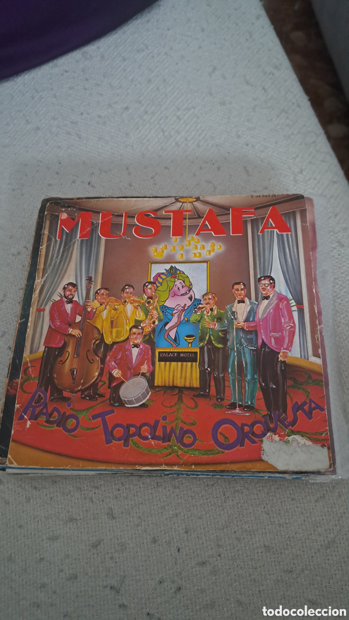 Discos de vinilo: Radio Topolino orquesta mustafa