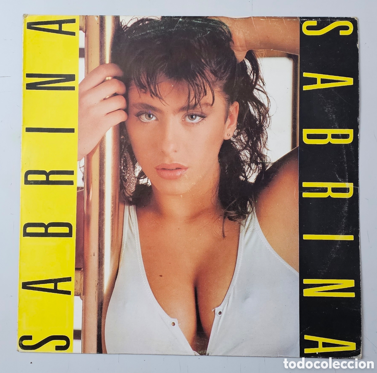 Discos de vinilo: LP SABRINA - Boys (Espa&ntilde;a- Indalo - 1987) ORIGINAL Europop Sexy Disco